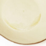 szampańska patera ceramiczna patera z czerwonej gliny w kolorze szampana